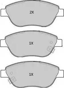 FREMAX FBP-1911 - Brake Pad Set, disc brake autospares.lv