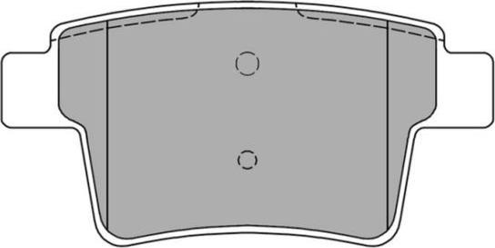 FREMAX FBP-1446 - Brake Pad Set, disc brake autospares.lv