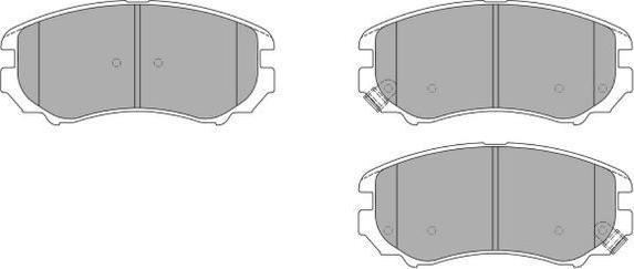 FREMAX FBP-1481 - Brake Pad Set, disc brake autospares.lv