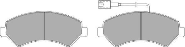 FREMAX FBP-1478 - Brake Pad Set, disc brake autospares.lv