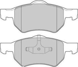 FREMAX FBP-1561 - Brake Pad Set, disc brake autospares.lv