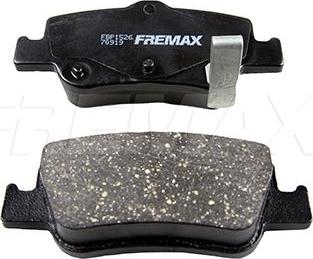 FREMAX FBP-1526 - Brake Pad Set, disc brake autospares.lv