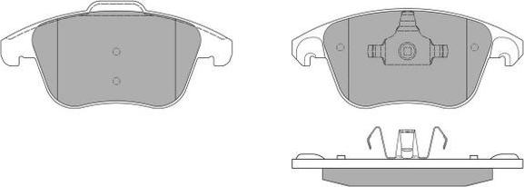 FREMAX FBP-1578 - Brake Pad Set, disc brake autospares.lv