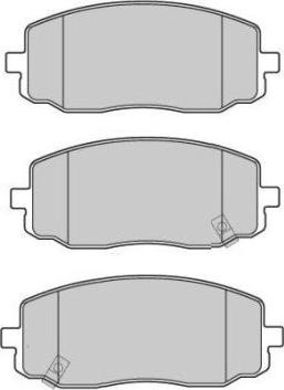 BENDIX 572609 - Brake Pad Set, disc brake autospares.lv