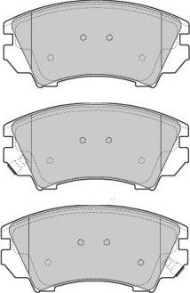 FREMAX FBP-1660 - Brake Pad Set, disc brake autospares.lv