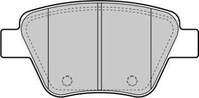 FREMAX FBP-1663 - Brake Pad Set, disc brake autospares.lv