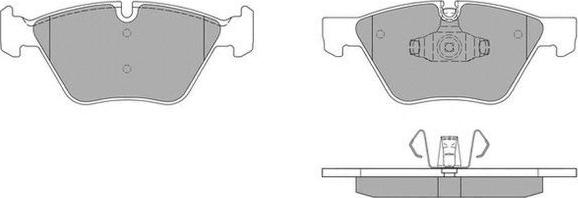 FREMAX FBP-1638 - Brake Pad Set, disc brake autospares.lv