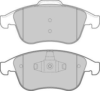 FREMAX FBP-1676 - Brake Pad Set, disc brake autospares.lv