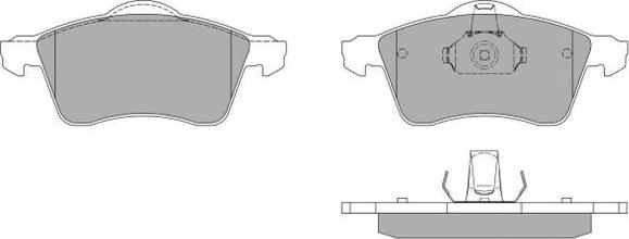 FREMAX FBP-1061 - Brake Pad Set, disc brake autospares.lv