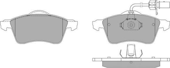 FREMAX FBP-1061 - Brake Pad Set, disc brake autospares.lv