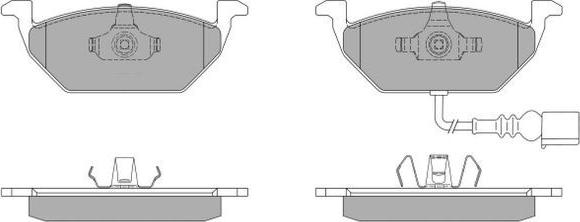 FREMAX FBP-1070 - Brake Pad Set, disc brake autospares.lv