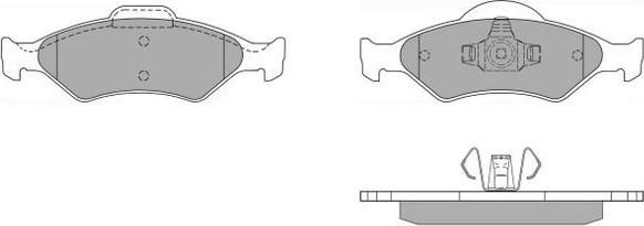 FREMAX FBP-1158 - Brake Pad Set, disc brake autospares.lv