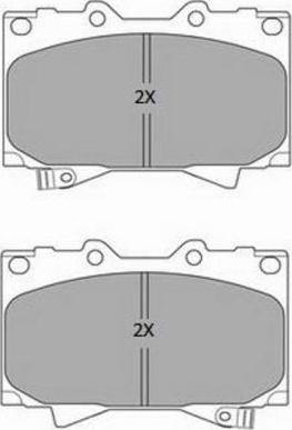 FREMAX FBP-1804 - Brake Pad Set, disc brake autospares.lv