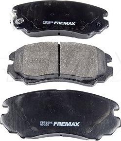 FREMAX FBP-1806 - Brake Pad Set, disc brake autospares.lv