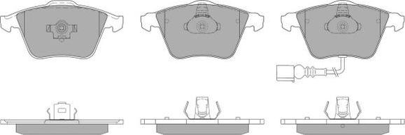 FREMAX FBP-1303 - Brake Pad Set, disc brake autospares.lv