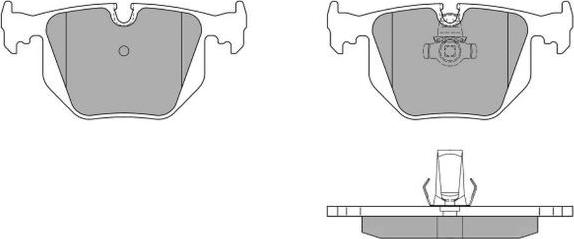 FREMAX FBP-1334 - Brake Pad Set, disc brake autospares.lv