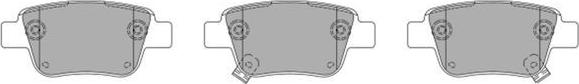 FREMAX FBP-1376 - Brake Pad Set, disc brake autospares.lv