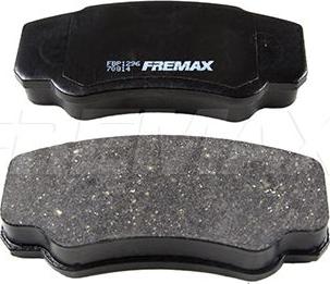 FREMAX FBP-1296 - Brake Pad Set, disc brake autospares.lv