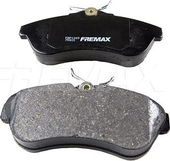 FREMAX FBP-1269 - Brake Pad Set, disc brake autospares.lv