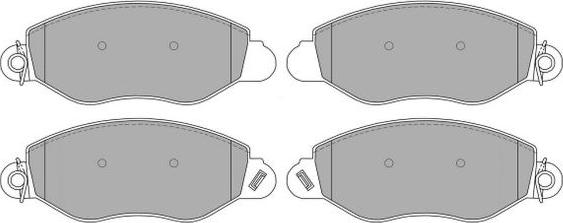 FREMAX FBP-1203 - Brake Pad Set, disc brake autospares.lv