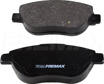 FREMAX FBP-1217 - Brake Pad Set, disc brake autospares.lv