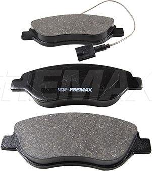 FREMAX FBP-1221 - Brake Pad Set, disc brake autospares.lv