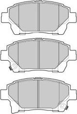 FREMAX FBP-1740 - Brake Pad Set, disc brake autospares.lv