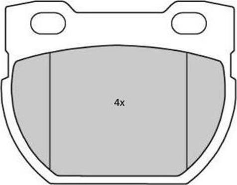 FREMAX FBP-1755 - Brake Pad Set, disc brake autospares.lv