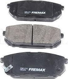 FREMAX FBP-1701 - Brake Pad Set, disc brake autospares.lv