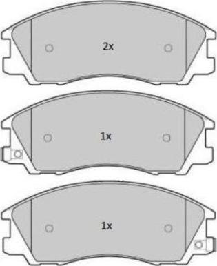 FREMAX FBP-1787 - Brake Pad Set, disc brake autospares.lv