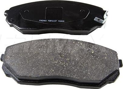 FREMAX FBP-2197 - Brake Pad Set, disc brake autospares.lv