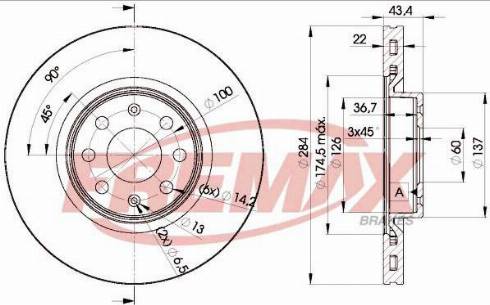 FREMAX FWI-5077 - Warning Contact, brake pad wear autospares.lv