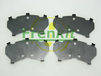 Frenkit 940092 - Anti-Squeal Foil, brake pad (back plate) autospares.lv