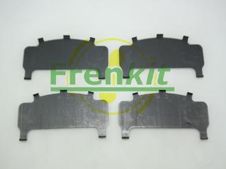 Frenkit 940046 - Anti-Squeal Foil, brake pad (back plate) autospares.lv