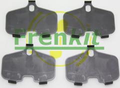 Frenkit 940143 - Anti-Squeal Foil, brake pad (back plate) autospares.lv