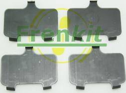 Frenkit 940151 - Anti-Squeal Foil, brake pad (back plate) autospares.lv