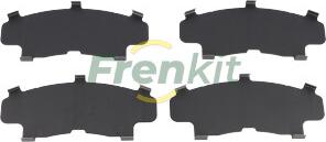 Frenkit 940107 - Anti-Squeal Foil, brake pad (back plate) autospares.lv