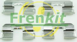Frenkit 901818 - Accessory Kit for disc brake Pads autospares.lv
