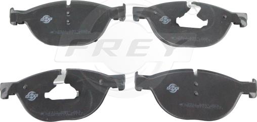 FREY 845505601 - Brake Pad Set, disc brake autospares.lv