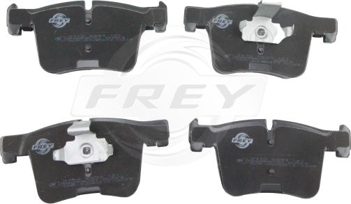 FREY 845506701 - Brake Pad Set, disc brake autospares.lv