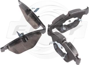 FREY 845501901 - Brake Pad Set, disc brake autospares.lv