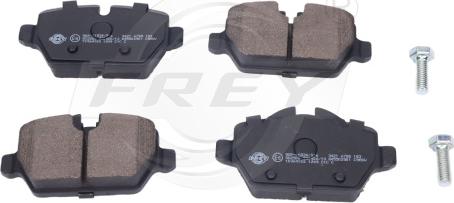 FREY 845502901 - Brake Pad Set, disc brake autospares.lv