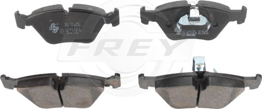 FREY 845502601 - Brake Pad Set, disc brake autospares.lv