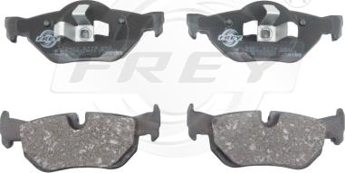 FREY 845502801 - Brake Pad Set, disc brake autospares.lv