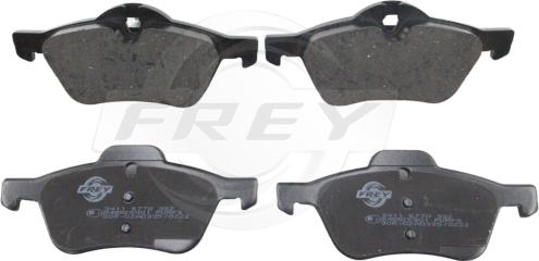 FREY 845525901 - Brake Pad Set, disc brake autospares.lv