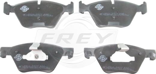 FREY 845526701 - Brake Pad Set, disc brake autospares.lv