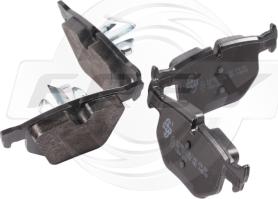 FREY 845522001 - Brake Pad Set, disc brake autospares.lv