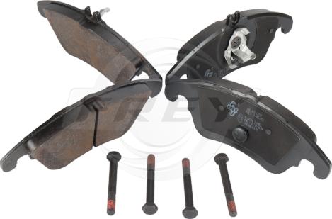 FREY 745505301 - Brake Pad Set, disc brake autospares.lv