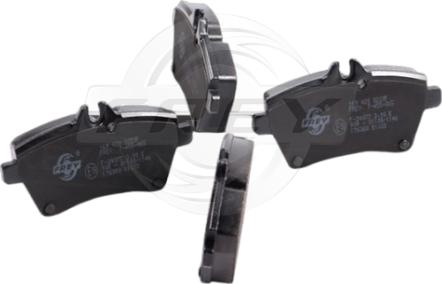 FREY 745506501 - Brake Pad Set, disc brake autospares.lv