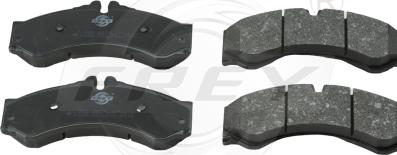 FREY 745503001 - Brake Pad Set, disc brake autospares.lv